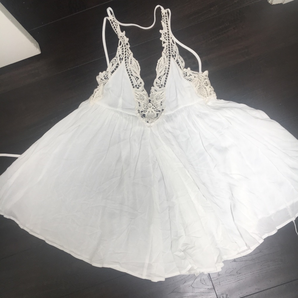 Beautiful white Crochet dress